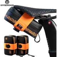 OFFBONDAGE Bicycle Tail Bag Tpu Waterproof Wear Resistant Ultra Light Reflective Large Capacity Portable Night Riding Equipment