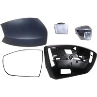 Side Mirror Frame Glass Cover trim For Ford S-Max 2006-2015 Kuga C394 08-12 C-Max 11-15 Auto replace turn signal holder