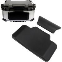 Motorcycle Trunk Backrest Top Case Passenger Backrest Pad Comfortable Upper Lower Split PU Leather Sponge for 55L 65L Top Box