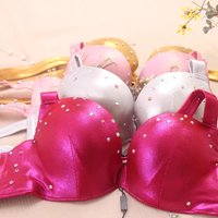 customized Nightclub sexy bra belly dance performance outfit handmade DIY small chest bra steel ring gathered together tops
