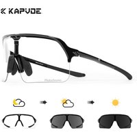 AliExpress kapvoe Kapvoe Photochromic Hiking Eyewear Sunglasses for Man Cycling Glasses Bicycle Cycling Women MTB Bike Outdoor Sport Goggles UV400