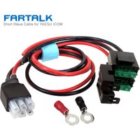 30A Fuse 6 PIN Short Wave Power Supply Cable Cord For Yaesu FT-857D FT-897D ICOM IC-725A IC-78 IC-706 1M