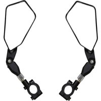 AliExpress NONE Universal 22mm Bike Handlebar Mirrors Motorcycle Rear View Mirror HD Wide Angle & 360° Rotating Rearview Motorcycle Mirror