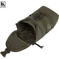 KRYDEX Tactical GP Pouch Vertical Utility MOLLE Zip Rip EDC Bag Pack Quick Access Side Pocket Hunting Paintball Pouches