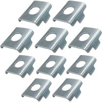 Bicycle Leg Brace Fasteners Bicycle Training Wheel Alignment Plates 10 Pieces Auxiliary Wheel Support Pads For Riding Kids