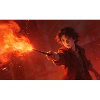 Electronic Fire Flasher Magic Wand Flame Lighter Device Cosplay Stage Prop Professional Magician Accessories Magic Tool Tricks
