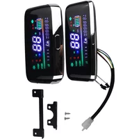 1pc ebike display Motor Screen Scooter LCD Display Ebike Electric Electric Bicycles Meter Motor Scooter Screen Speed Wide 48-72V