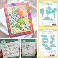 Nature's Canvas Timeless Greetings Metal Cutting Dies and Stamps DIY Scrapbooking Card Stencil Paper Cards Handmade Album Stamp image 4