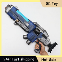 68cm Blaster Toy Gun Cos Props Game Peripherals Model Warrior Bolt Pistol Holiday Role-Playing Prop PU Action Figure Gifts