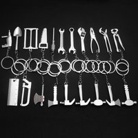 All Tools Keychain Style Wrench Fashion Vise Key Chain New Creative Tool Metal Adjustable Mini Utility Gift Car Keyring For Men