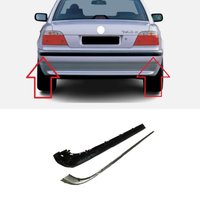 Heckstoßstangen-Zierleiste 51128169685 51128169686 für BMW 7er E38 1994-2001