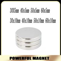 60x5 mm Bulk Round Search Magnet 50mm X 5mm For Home Refrigerator,Office,DIY 60x10mm Strong Magnet 60*10 mm 40x5mm
