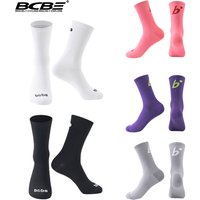 AliExpress NONE BCBE Men Women Cycling Socks MTB Road Bicycle Socks Breathable Quick Dry Outdoor Socks Bike Racing Basketball Knitting Socks