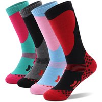 AliExpress NONE New Thermal Kids Ski Socks Cotton Thicker Warm Outdoor Sport Socks Snow Cycling Skiing Sock Children Thermosocks Girls Boys Gift