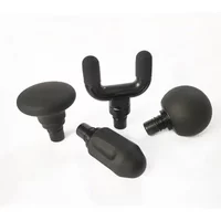 1/4pc Fascia Gun Massage Head 12mm-18mm Caliber Massage Gun Accessoriesl Silicone Soft Head for Deep Tissue Muscle Relaxation