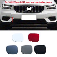 Passend für 18-22 Volvo XC40 Vordere und Hintere Anhängerkupplungsabdeckungen XC40 Vordere Stoßstange Anhängerkupplungsabdeckung Hintere Anhängelochabdeckung