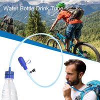 Drink Tube for Water Bottle Hydration Converter Tube Backpack Water Bottle Drinking Hose Kit for Boating Camping Fishing