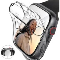Pasek do Apple Watch, rozmiar 45 mm, 44 mm, 41 mm, 40 mm, bransoleta na nadgarstek, etui z ochroną ekranu, Apple Watch Series 8, 7, SE, 6, 5, 4, 3.