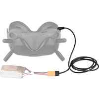 FPV V2 Glasses Cable XT60 Port Line 11.1-25.2V 3S 4S Battery Output Power for DJI V2 Goggles FPV / DJI AVATA Drone Accessories