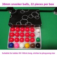 British Style Snooker Billiard Balls for Children 32mm 38mm 44mm Table Tennis Sports Fitness Fans Supplies Chinese Snooker