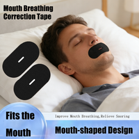 30pcs Stop Anti Snoring Patch Nose Breathing Correction Improve Sleeping Promoting Breath Portable Night Sleep Mouth Tape