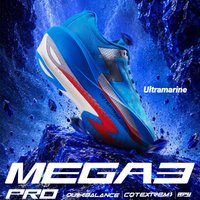 361 DEGREES Mega 3 Pro Running Shoes Lightweight Durable Breathable High Resilience Soft Unisex Training Sneaker 672632225F