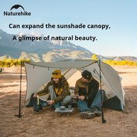 Naturehike Mongar UL Campingzelt für 1–2 Personen, 15D-Nylon, 3-Jahreszeiten-Zelt, ultraleicht, tragbar, wasserdicht, Reisezelt