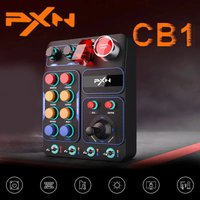 PXN CB1 Simulator Race Central Control Box Multifunctional Keys Control Box RGB For EURO Truck Simulator Racing Game Custom PC image 4