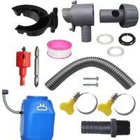 Diverter Kit For Rain Barrel Weatherproof Collection System Tank Connection Seal Hose Water Filtering Device For