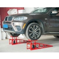 Hydraulic Jack Car Repair Tool Set, Car Ramp Lift for Oil Change Maintenance