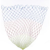 5 Sizes Nylon Fishing Net Collapsible Fishing Tools Mesh Hole Depth Folding Net