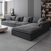 Sectional 3 Seater Sofa Living Room L Shape Arm Rest Corner Office Luxury Sofas Lounge Modern Canape Salon Home Decoration