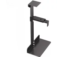 Universal PC Case Holder Under Desk Wall Side CPU Stand Lift Adjustable Computer Mainframe Hanger Host Box Stand Bracket Rack