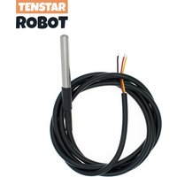 DS18B20 Stainless Steel Package 1 Meter/3meters Waterproof 18b20 Cable Probe Temperature Sensor