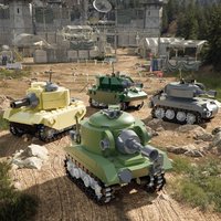 Military Tank Building Blocks Army Tanks Educational Bricks Toy for Kids Adults Gift for Military Fans