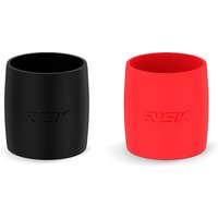 AliExpress RISK Risk 1 Pair Road Bicycle Elasticity Handlebar Strap Fixed Ring Bending Handle Silicone Elastic Strap Fixing Anti-Slip Sleeve