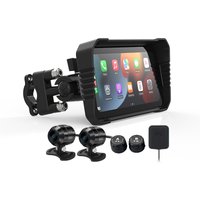 M11 Carplay With Gps for Motorcycle Android Auto Tablet Water Proof IP67 Moto Carplay 6.25" Night Vision Camera Player Navigator
