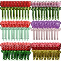 10pcs Mini Rose Flower Balloons Rose Shaped Balloons Birthday Wedding Balloon Mother's Day Decoration Baby Shower Party Supplies