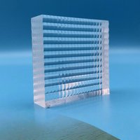 Compound Eye Lens Single-sided PMMA Compound Eye Lens Projection Uniform Illumination Resin Lens