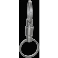 Titanium Quick Release Open Keychain Key Ring Men Super Light Rotary Universal Joint Car Key Chain EDC Quick Hang Buckle