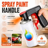 Polishing Paint Spray Gun Adaptor Instant Aerosol Trigger Handle with Full Grip Lock Universal Fit Cars Maintenance Care Tool
