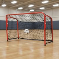 Foldable Soccer Goal Practice Portable Soccer Goal Football Net Quick Fold for Children