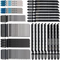 2026 New Reciprocating Saw Blade Set Curve Saw Blades Fine Coarse Teeth for Wood Aluminum Metal Cutting Electric Saw Accessories