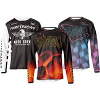 AliExpress NONE 2024 mountain bike Off-road motorcycle jersey DH shirt quick-drying men's cycling downhill Round neck jersey