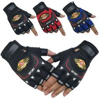 AliExpress NONE Cycling Gloves for Men Summer Spring Breathable Mesh Workout Half Finger Motorcycle Non-slip Sports Hiking Fishing Gym Gloves