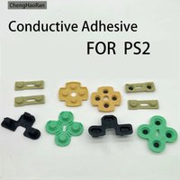 ChengHaoRan 2SETS For PS2 Conductive Rubber Handle Button Rubber Soft Rubber Pad PS2 Special Repair Kit Accessory