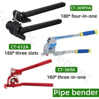 Three-slot Three-in-one Pipe Bender 180° Four-in-one Four-slot Multi-purpose Combined Pipe Bender Copper Brass Aluminum Tube