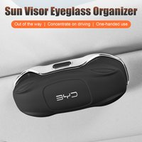 Car Visor Sunglasses Glasses Case Eyeglass Storage Box for BYD Song Plus Atto 3 Seal U DM I Sealion 7 Dolphin Mini Accessories