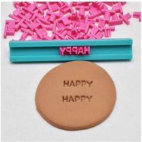 Ceramic Art Alphanumeric Letters Clay Stamp Impress Embosser Set Print Name Ceramic Pottery DIY Embossing Die Seals Tools