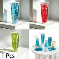 Glitter Slow Rising Squishy Stress Relief Toy Starry Filled Jelly Toothpaste Tube Deformable Squeeze Fidget Sensory Calm Down